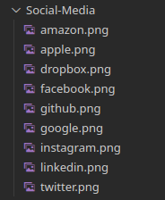 The Social-Media folder