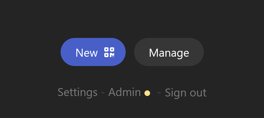The new version indicator in the 2FAuth footer
